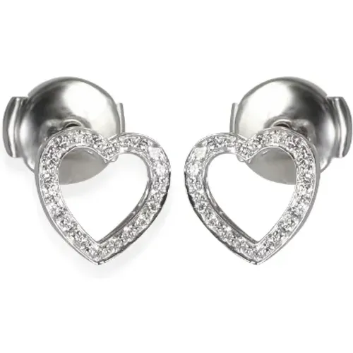 Pre-owned Jewellery, female, , Size: ONE SIZE Pre-owned Metal earrings - Tiffany & Co. Pre-owned - Modalova