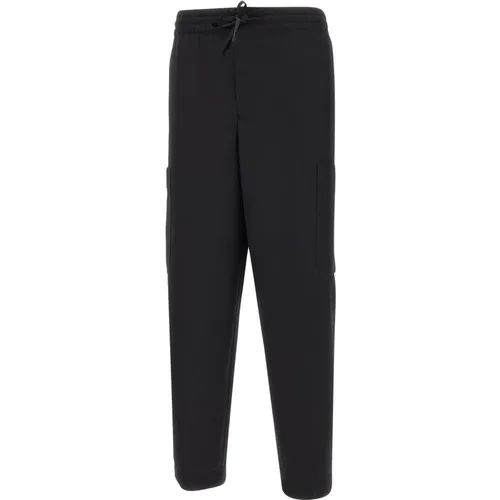 Sweatpants, male, , Size: M Cargo Wool Trousers - Kenzo - Modalova