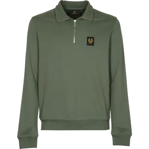 Casual Quarter Zip Sweatshirt , male, Sizes: XL, L, M - Belstaff - Modalova