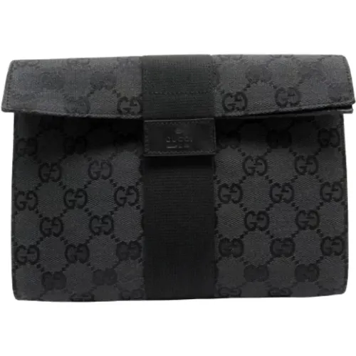 Pre-owned Clutches, female, , Size: ONE SIZE Pre-owned Canvas gucci-bags - Gucci Vintage - Modalova