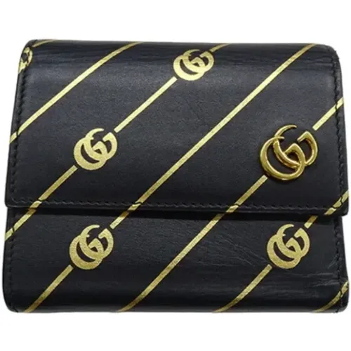 Pre-owned Wallets, female, , Size: ONE SIZE Pre-owned Leather wallets - Gucci Vintage - Modalova