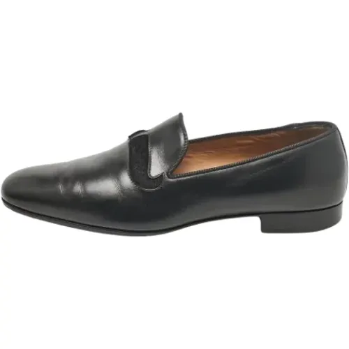 Pre-owned Flats, male, , Size: 10 US Pre-owned Leather flats - Christian Louboutin Pre-owned - Modalova