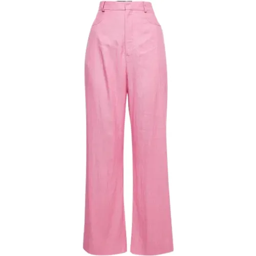 Pre-owned Cotton bottoms , female, Sizes: M - Jacquemus Pre-owned - Modalova