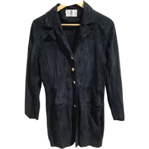 Pre-owned Suede outerwear , female, Sizes: M - Valentino Vintage - Modalova