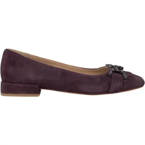 Verzierte Ballerina Flats , Damen, Größe: 42 EU - Alma en Pena - Modalova