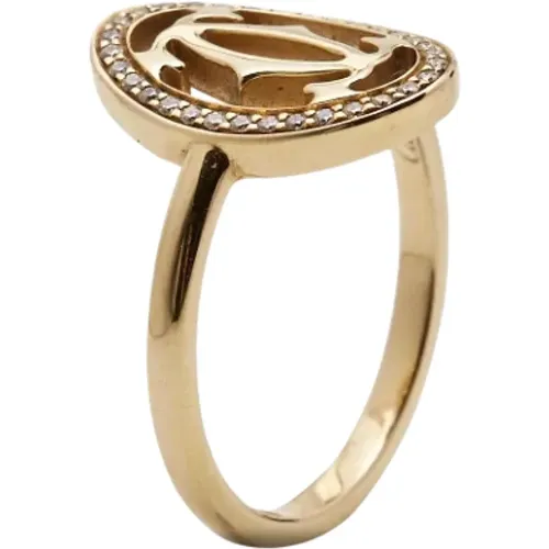 Pre-owned Metal rings , female, Sizes: ONE SIZE - Cartier Vintage - Modalova