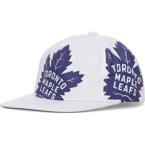 Caps, unisex, , Size: ONE SIZE Toronto Maple Leafs Flat Visor Cap - Mitchell & Ness - Modalova