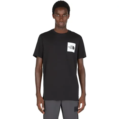 Printed Logo Tee , male, Sizes: M, L - The North Face - Modalova