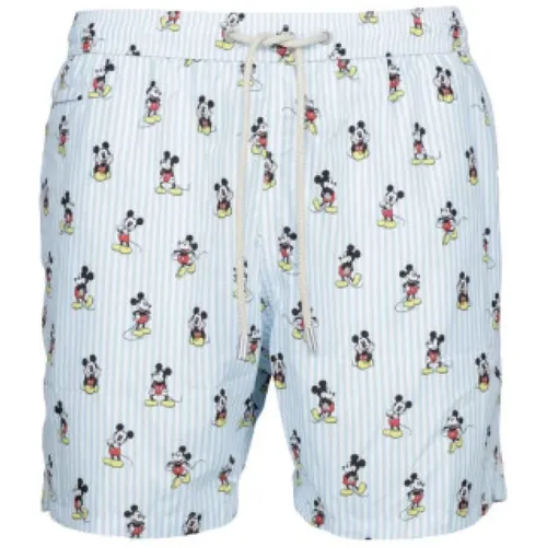 Beachwear, male, , Size: XL Fantasy Micro Lighting Boxer - MC2 Saint Barth - Modalova