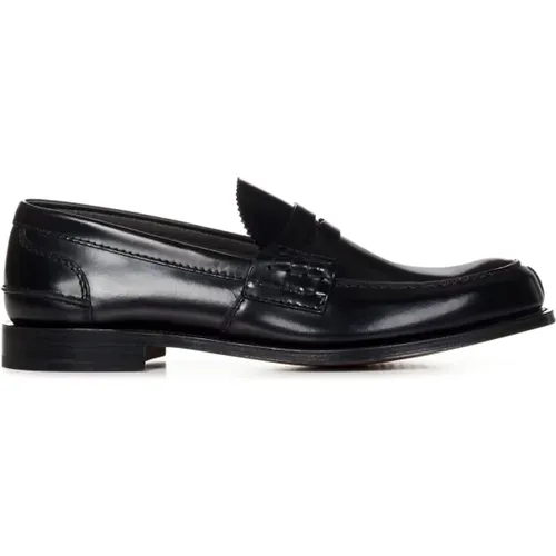 Loafers, male, , Size: 9 US Flat Slip-on Shoes - Church's - Modalova