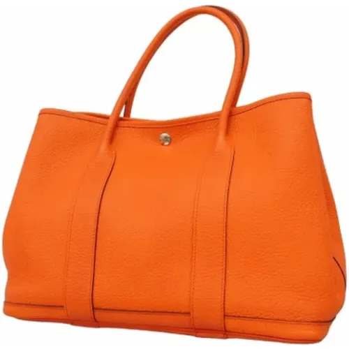 Pre-owned Tote Bags, female, , Size: ONE SIZE Pre-owned Leather handbags - Hermès Vintage - Modalova