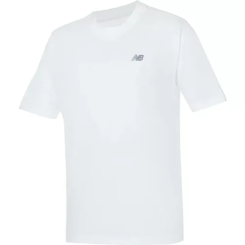 Short Sleeve T-shirt with Classic Style , male, Sizes: XS, S, L, M - New Balance - Modalova