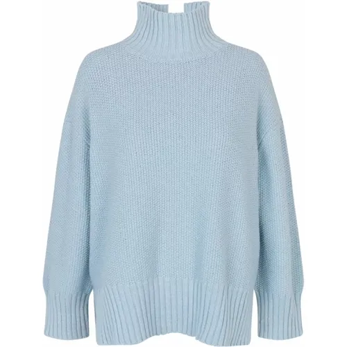 Oversized Knit Top Fog , female, Sizes: M, XS, L - Masai - Modalova