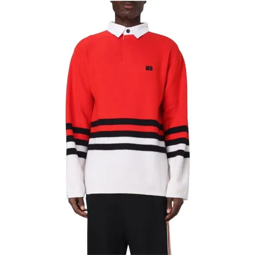 Cashmere Knitwear, male, , Size: S Cashmere Rugby Sweater - Wales Bonner - Modalova