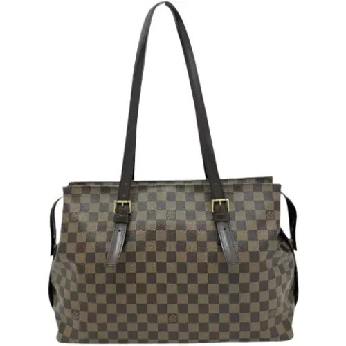 Pre-owned Tote Bags, female, , Size: ONE SIZE Pre-owned Canvas louis-vuitton-bags - Louis Vuitton Vintage - Modalova