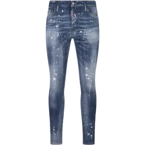 Skinny Jeans, male, , Size: S Skinny Jeans Medium Wash - Dsquared2 - Modalova