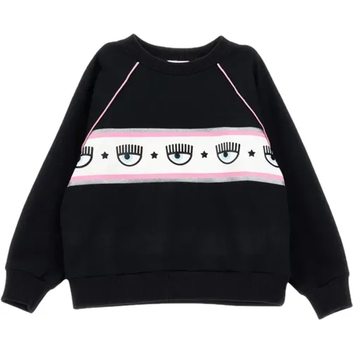 Schwarzer EyeStar Pullover - Chiara Ferragni Collection - Modalova