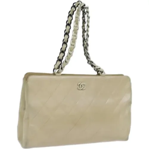 Pre-owned Tote Bags, female, , Size: ONE SIZE Pre-owned Leather totes - Chanel Vintage - Modalova