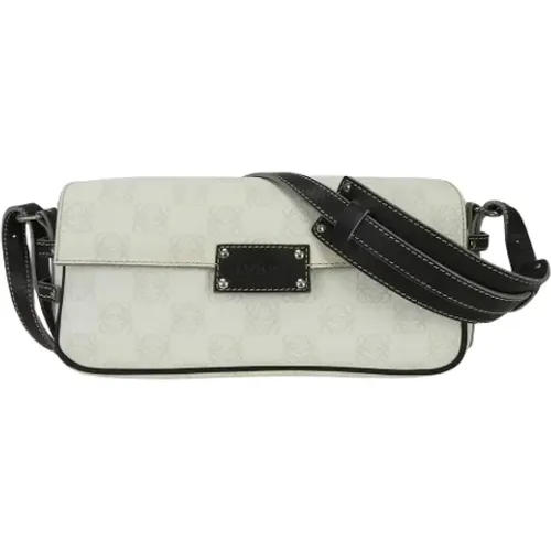 Pre-owned Shoulder Bags, female, , Size: ONE SIZE Pre-owned Canvas shoulder-bags - Loewe Pre-owned - Modalova