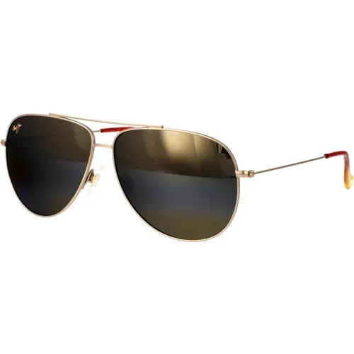 Sunglasses, male, , Size: 62 MM Stylish Sunglasses for Sunny Days - Maui Jim - Modalova