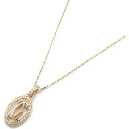 Pre-owned Jewellery, female, , Size: ONE SIZE Pre-owned Rose Gold necklaces - Cartier Vintage - Modalova