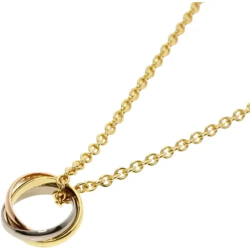 Pre-owned Jewellery, female, , Size: ONE SIZE Pre-owned Metal necklaces - Cartier Vintage - Modalova