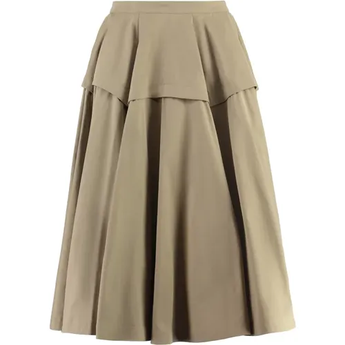 A-line skirt , female, Sizes: XS - Bottega Veneta - Modalova