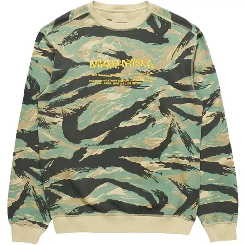 Sweatshirts , male, Sizes: L, S, M - Maharishi - Modalova