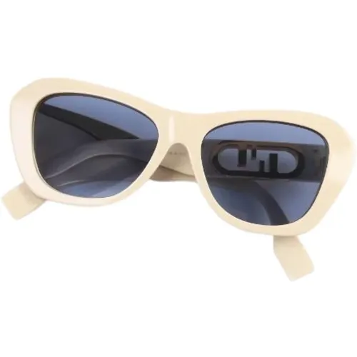 Pre-owned Accessories, female, , Size: ONE SIZE Pre-owned Fe40064F Sunglasses - Fendi Vintage - Modalova