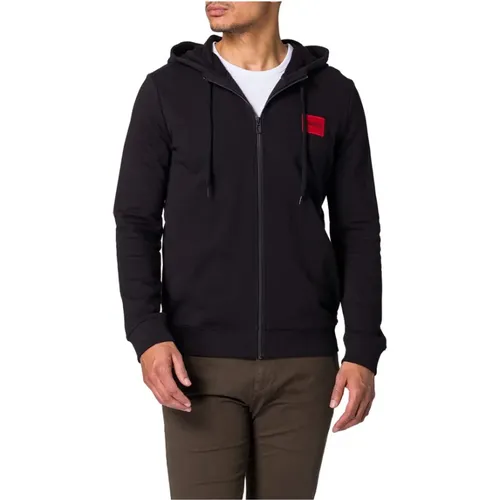 Herren Sweatjacke , Herren, Größe: L - Hugo Boss - Modalova