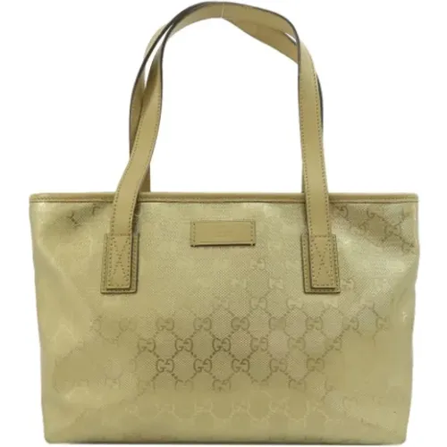 Pre-owned Canvas gucci-bags , female, Sizes: ONE SIZE - Gucci Vintage - Modalova