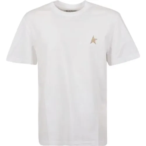 Stylish U. T-Shirt for Men , male, Sizes: L, M - Golden Goose - Modalova