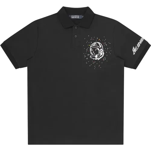 Polo Shirts, male, , Size: M Astro Piquet Polo with Embellishments - Billionaire - Modalova