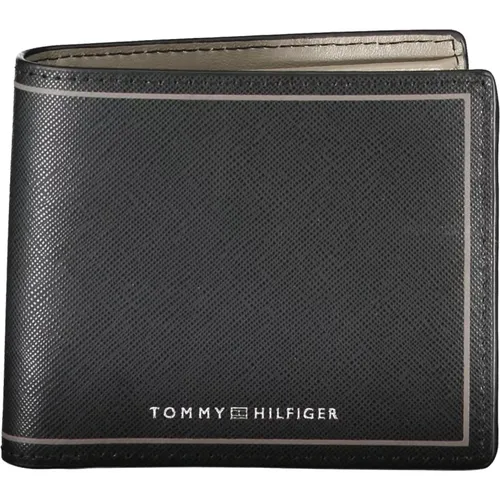 Wallets & Cardholders, male, , Size: ONE SIZE Men's Wallet Contrast Logo - Tommy Hilfiger - Modalova