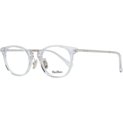 Glasses, female, , Size: ONE SIZE Stylish Round Optical Frames - Max Mara - Modalova