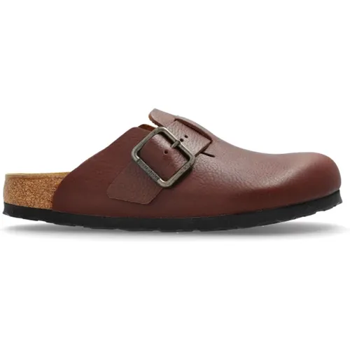 Mules, male, , Size: 9 US Boston Wire Buckle - Birkenstock - Modalova