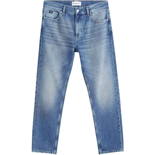 Vintage Gerades Jeans , Herren, Größe: W29 - Calvin Klein - Modalova