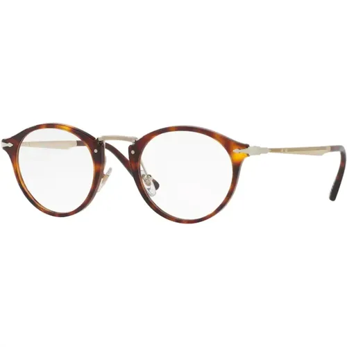 Glasses, unisex, , Size: 49 MM Calligrapher Edition Eyewear Frames in Havana - Persol - Modalova