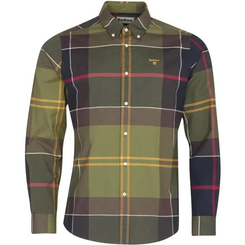 Klassisches Tartan Maßgeschneidertes Hemd , Herren, Größe: 2XL - Barbour - Modalova