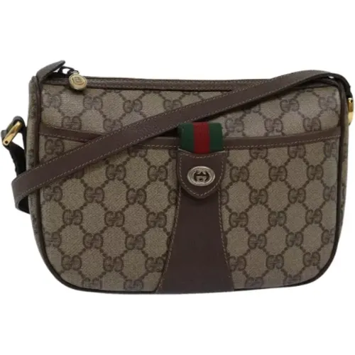 Pre-owned Cross Body Bags, female, , Size: ONE SIZE Pre-owned Leather gucci-bags - Gucci Vintage - Modalova