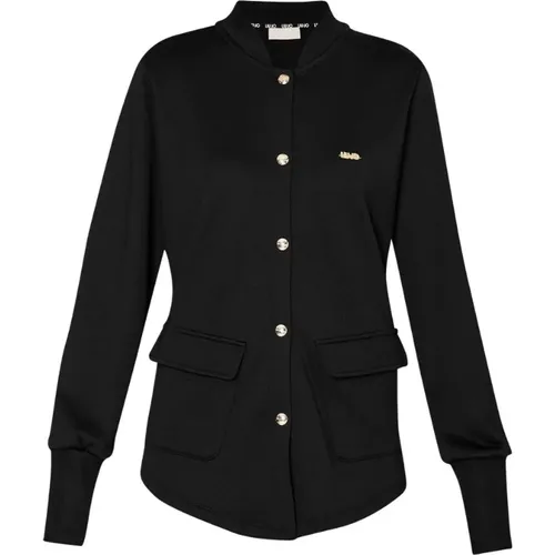 Stylische Bomberjacke , Damen, Größe: 2XS - Liu Jo - Modalova