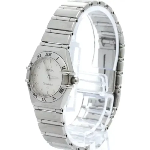 Pre-owned Watches, female, , Size: ONE SIZE Pre-owned Stainless Steel watches - Omega Vintage - Modalova