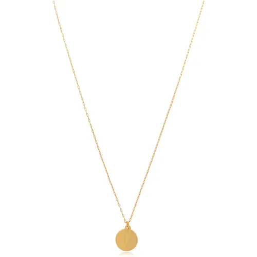 Necklaces, female, , Size: ONE SIZE Necklace with `T` pendant - Kate Spade - Modalova