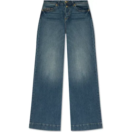 Ausgestellte Jeans , Damen, Größe: W27 - Versace Jeans Couture - Modalova