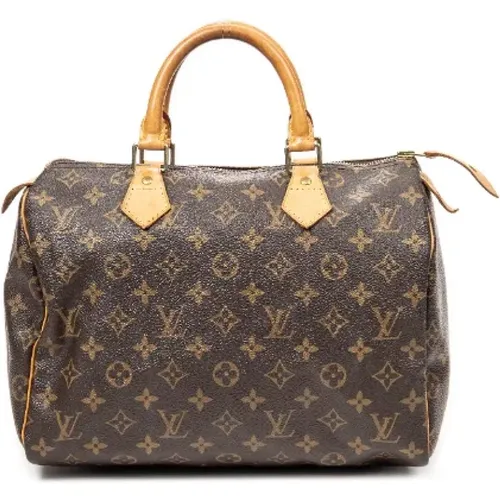 Pre-owned Coated canvas handbags , female, Sizes: ONE SIZE - Louis Vuitton Vintage - Modalova