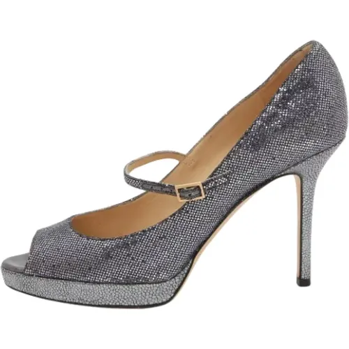 Pre-owned Pumps, female, , Size: 7 1/2 US Pre-owned Fabric heels - Jimmy Choo Pre-owned - Modalova