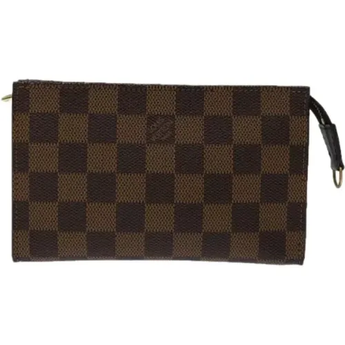 Pre-owned Canvas clutches , female, Sizes: ONE SIZE - Louis Vuitton Vintage - Modalova