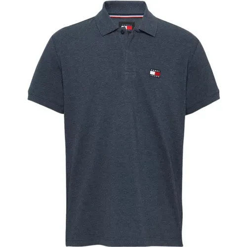 Cotton Polo Shirt with Logo , male, Sizes: M - Tommy Hilfiger - Modalova