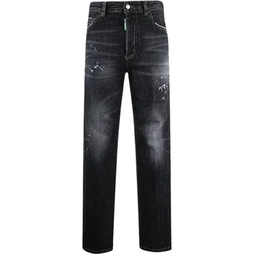 Stretch Denim Jeans - Boston Cut , Damen, Größe: S - Dsquared2 - Modalova