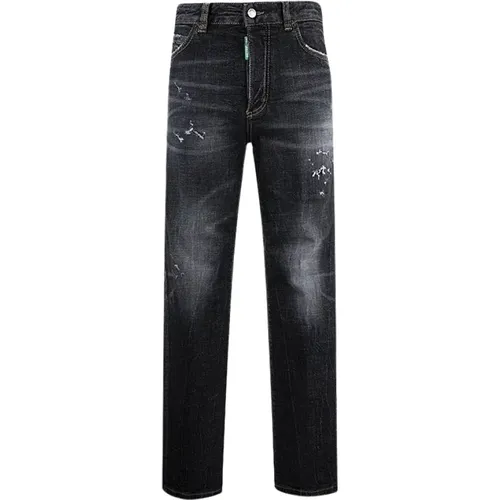 Stretch Denim Jeans - Boston Cut , female, Sizes: 3XS, XS - Dsquared2 - Modalova